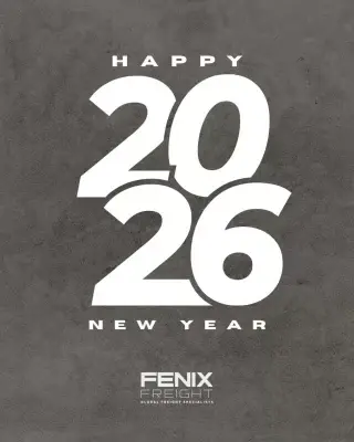 Happy New Year 🎇

Wishing you all a happy and healthy 2026, it promises to be a great year! 

#FenixFreight