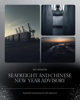 🚢 CNY Shipping Alert: Plan Ahead! 🇨🇳🐉
Chinese New Year is coming — and it brings big changes to seafreight.
 
⚠️ Before CNY:
Space tightens • Rates rise • Book early
 
⛔ During CNY:
Factories closed • Fewer sailings • Limited cargo
 
🚀 After CNY:
Backlogs build • Delays likely • Capacity tight
 
📦 The fix?
Ship early. Stay flexible. Talk to us.
 
📩 Your Fenix Freight team is here to keep your cargo moving.

#CNY #ShippingAlert #Seafreight #UKImports #SupplyChain FenixFreight Logistics FreightForwarder